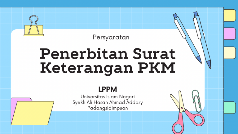 Persyaratan Penerbitan Surat Keterangan Pengabdian Kepada Masyarakat Bagi Dosen UIN SYAHADA Padangsidimpuan Tahun 2024