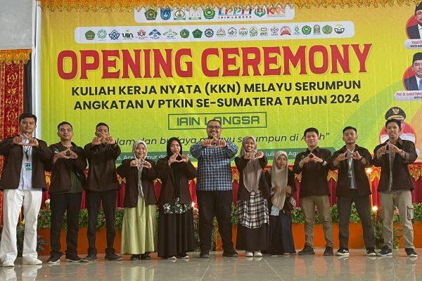 Mahasiswa Peserta KKN Melayu Serumpun dan Pendamping dari UIN Syahada Padangsidimpuan