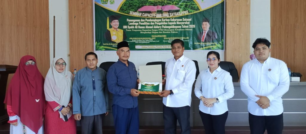 Bangun Kampus Aman dan Responsif, LPPM UIN Syahada Gelar Seminar Capacity Building Satgas PPKS