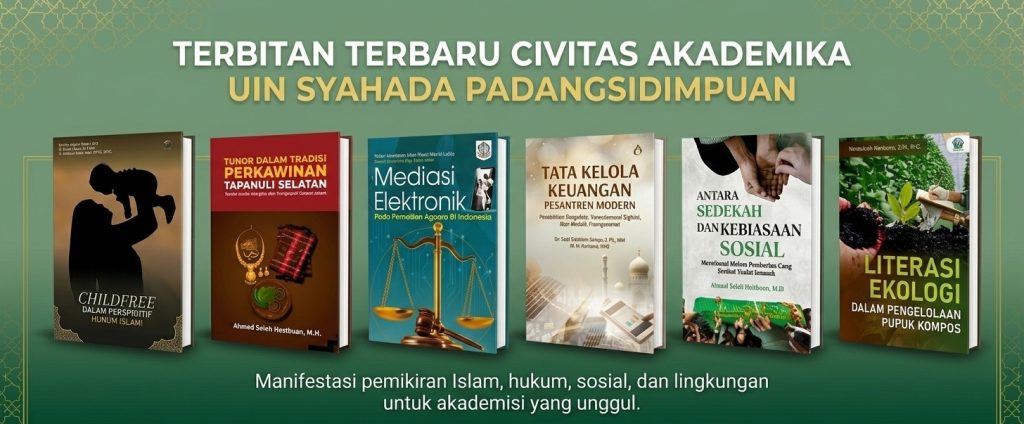 Produktivitas Akademik Menguat, Civitas UIN Syahada Lahirkan Buku Ilmiah Berkualitas