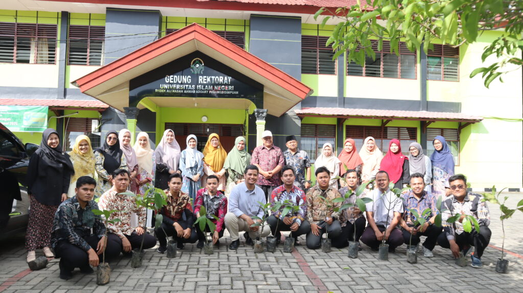 Sinergi Ekoteologi dan Greenmetric, 27 CPNS UIN Syahada Gelar Aksi Hijau Kampus