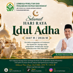 LPPM UIN Syahada Padangsidimpuan: Idul Adha Mengajarkan Ketulusan dan Semangat Berbagi