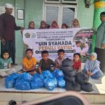 Berbagi Kasih di Hari Jum’at: Civitas Akademika UIN Syahada Salurkan Santunan dan Pembinaan Anak Yatim