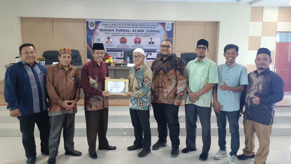 Road to Scopus 2026: UIN Syahada Padangsidimpuan Siapkan Jurnal Ilmiah Menuju Reputasi Internasional