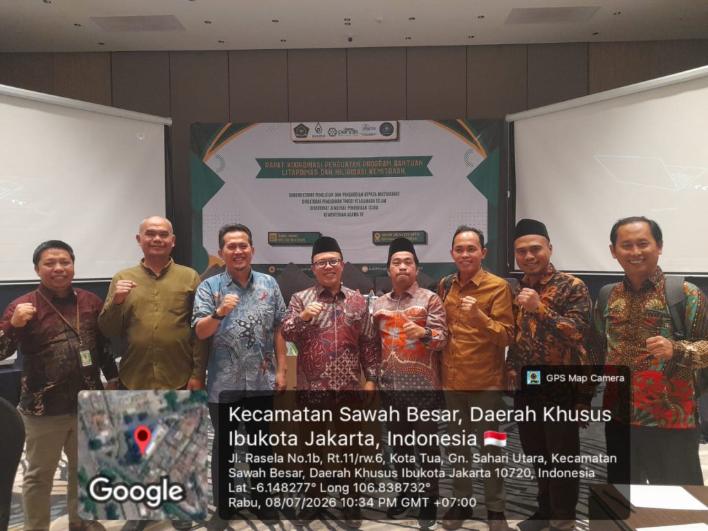 Optimalkan Ekosistem Penelitian, Pengabdian, dan Hilirisasi Kemitraan, UIN Syahada Padangsidimpuan Hadiri Rakor Nasional Litapdimas Kemenag RI