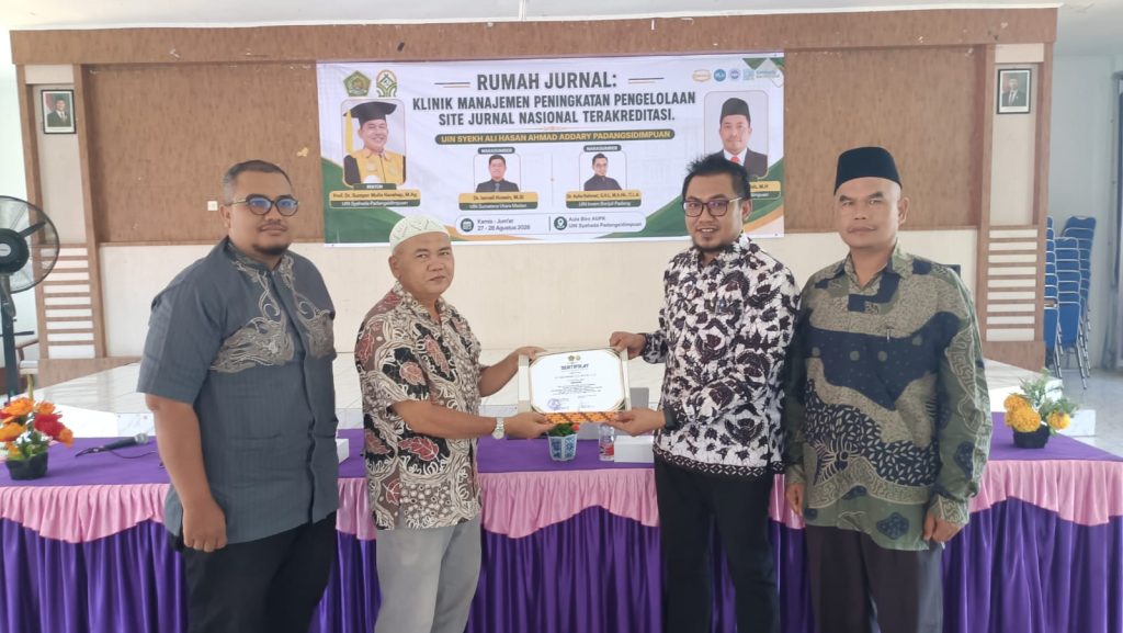 Dr. Aulia Rahmat: Artikel Berkualitas Harus Memiliki Research Gap, Novelty dan Mematuhi Etika Publikasi