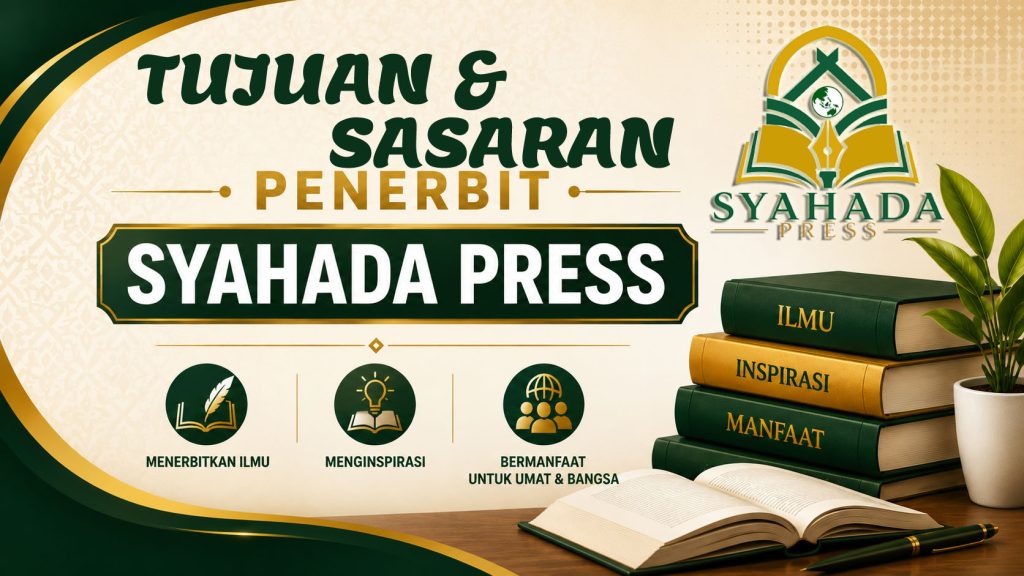TUJUAN & SASARAN PENERBIT SYAHADA PRESS